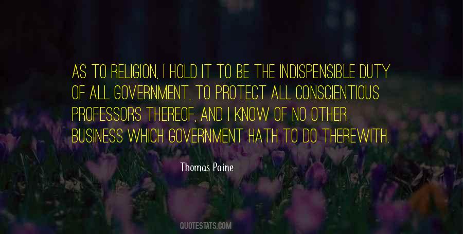 Quotes About Religion And Government #609238