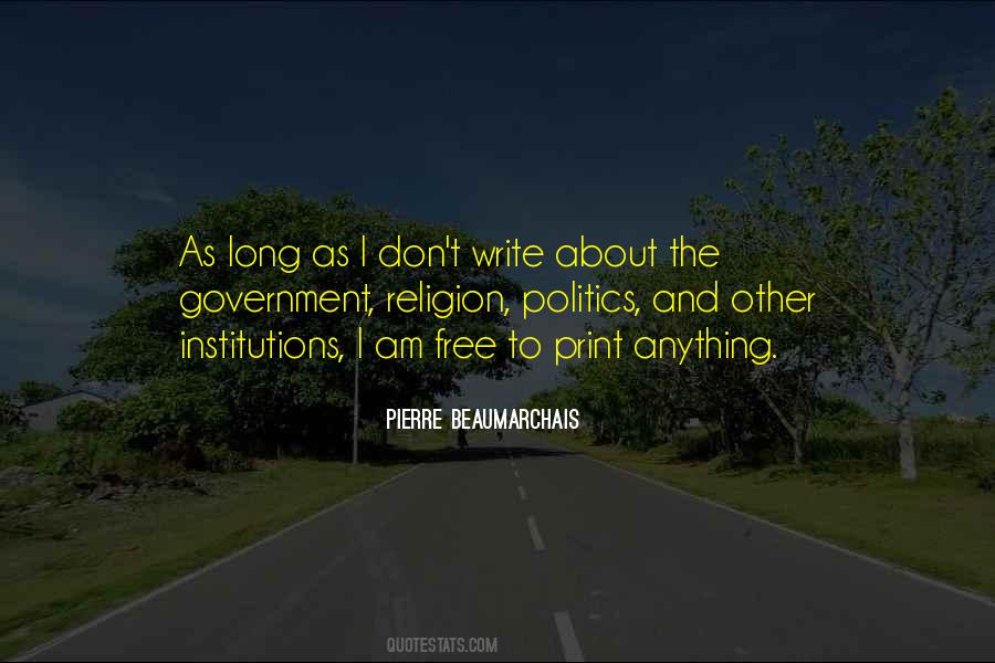 Quotes About Religion And Government #728720