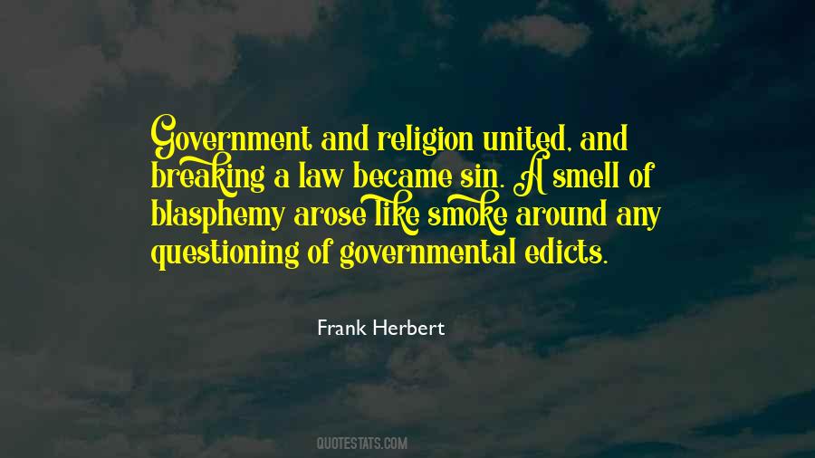 Quotes About Religion And Government #978798