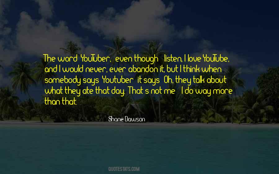 Youtube's Quotes #1045600