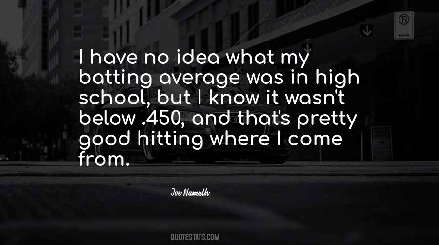 Quotes About Average Joe #248454