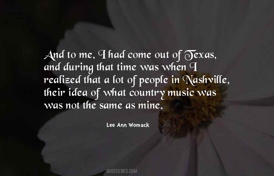 Quotes About Texas Country #111197