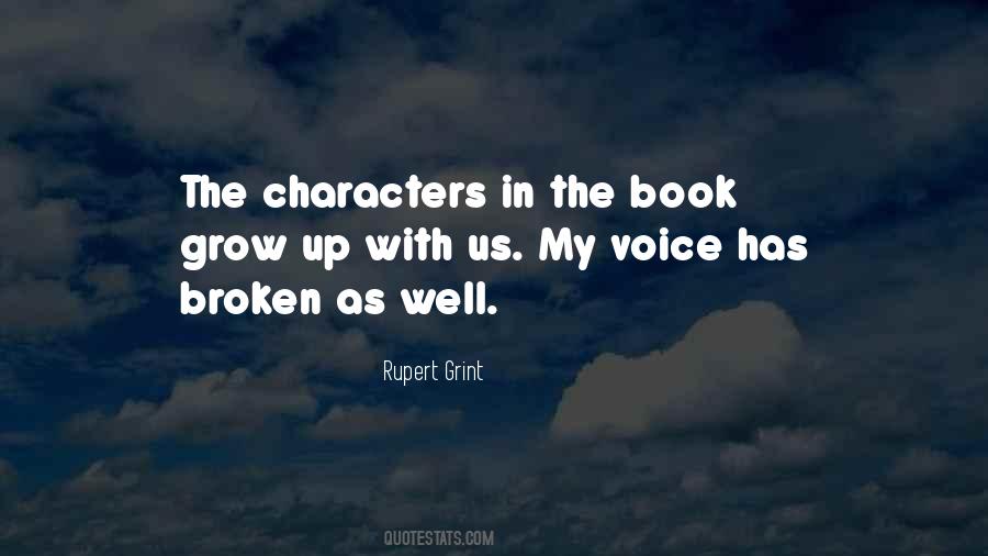 Quotes About Book Characters #222057