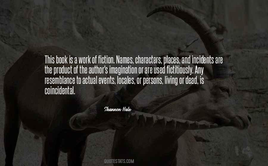 Quotes About Book Characters #418741