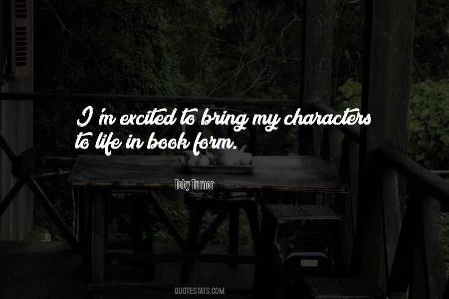 Quotes About Book Characters #441713