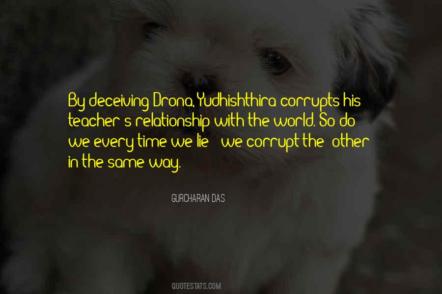 Yudhishthira's Quotes #87037