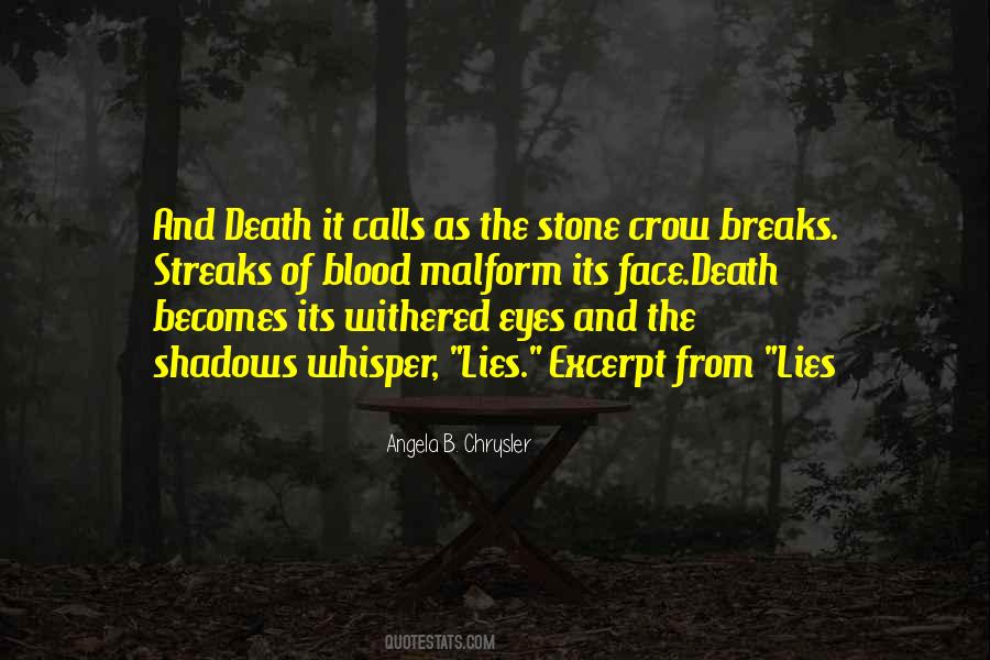 Quotes About Blood And Death #121726