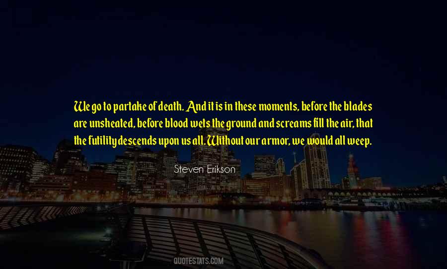 Quotes About Blood And Death #226474