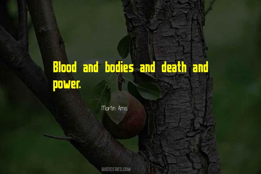 Quotes About Blood And Death #279078