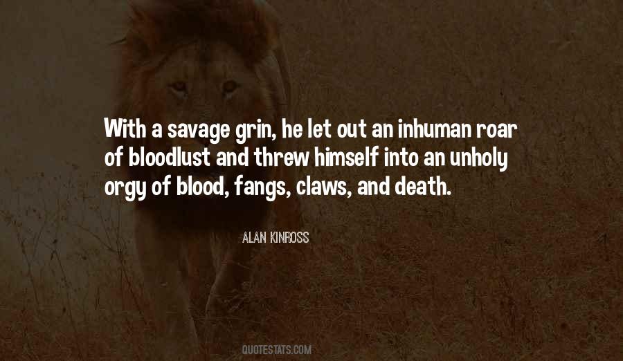 Quotes About Blood And Death #391727