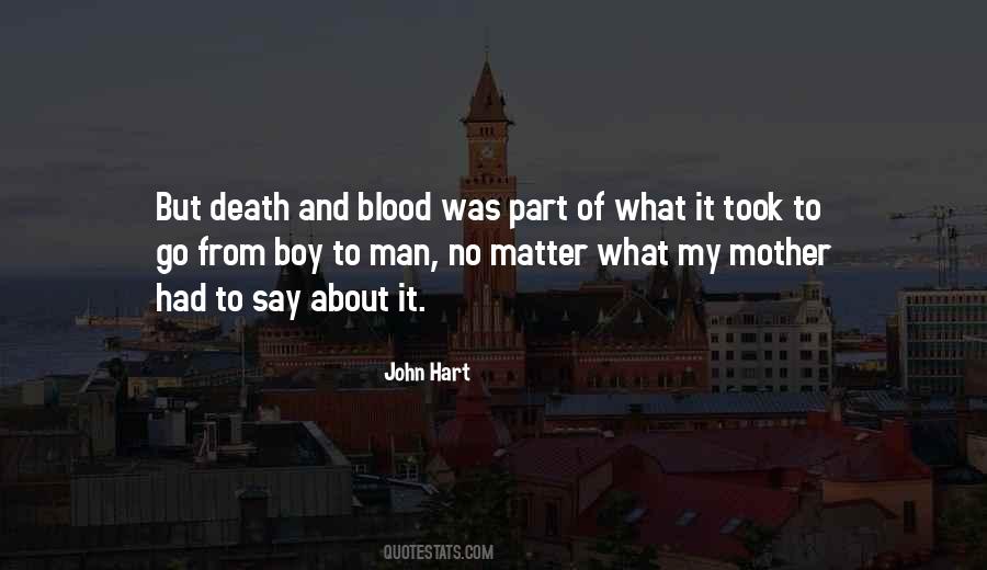Quotes About Blood And Death #724277