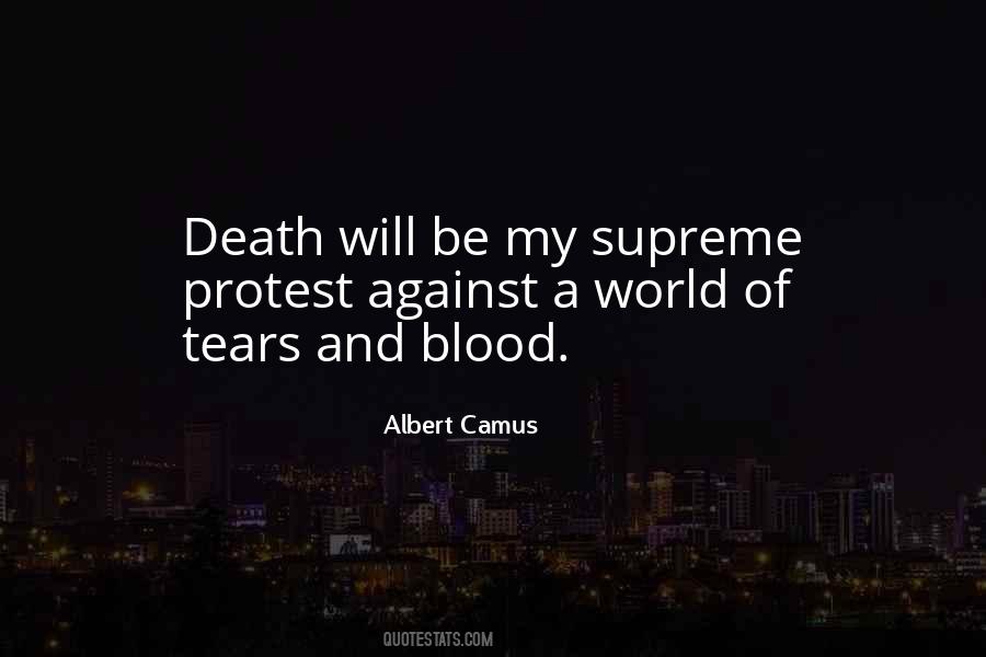 Quotes About Blood And Death #752183
