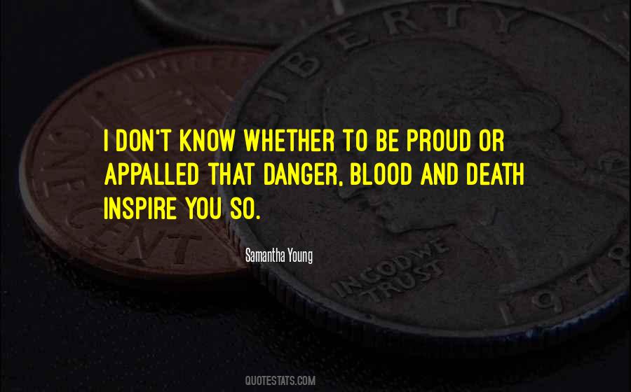 Quotes About Blood And Death #942246