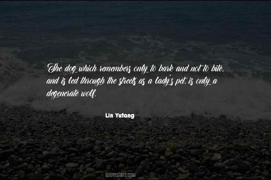 Yutang Quotes #1189655