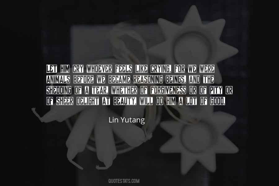 Yutang Quotes #400277