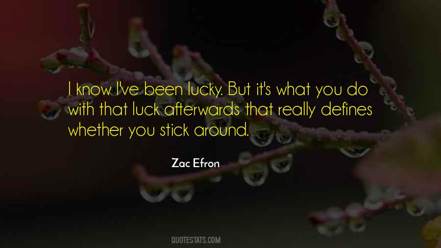 Zac's Quotes #1371304