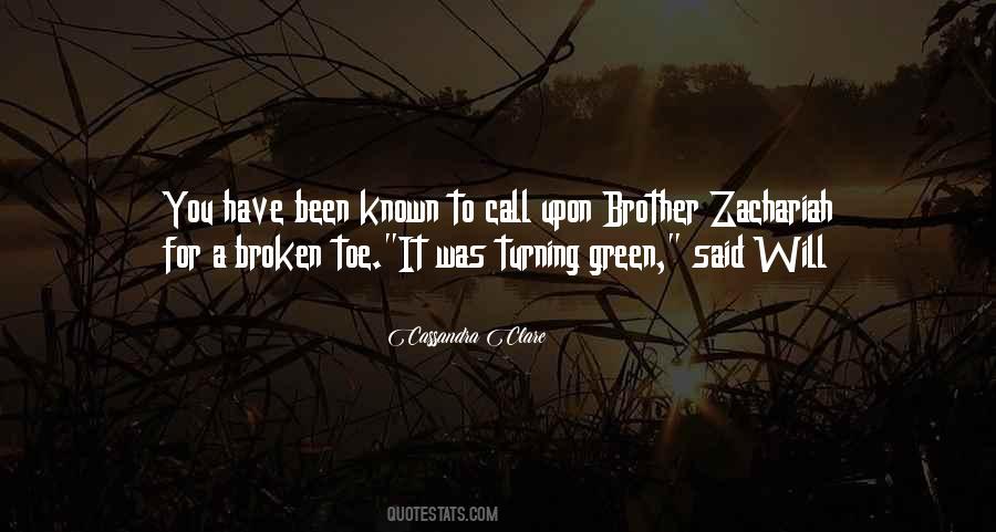 Zachariah's Quotes #1292284