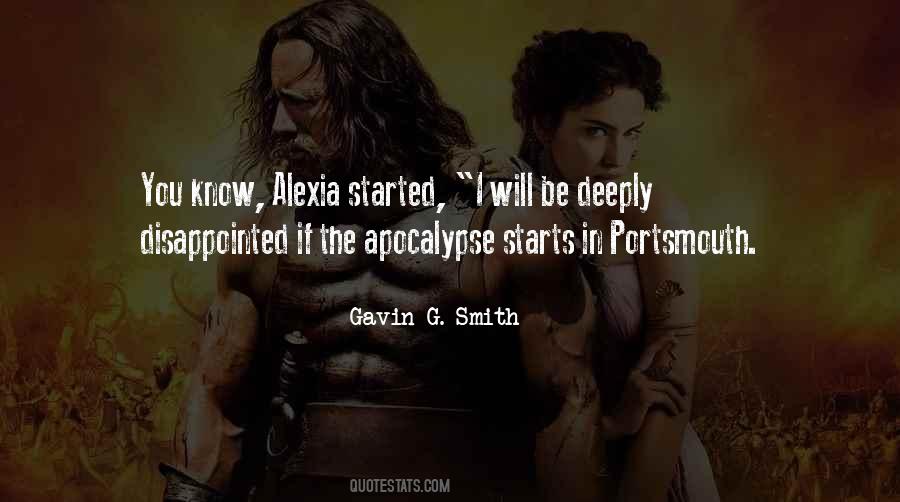 Quotes About Apocalypse #1131792