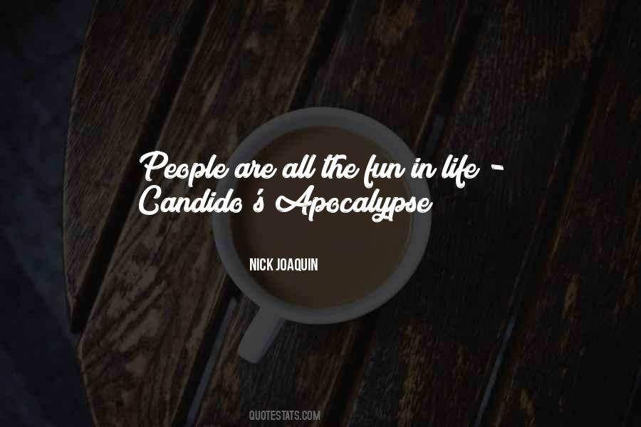 Quotes About Apocalypse #1238658