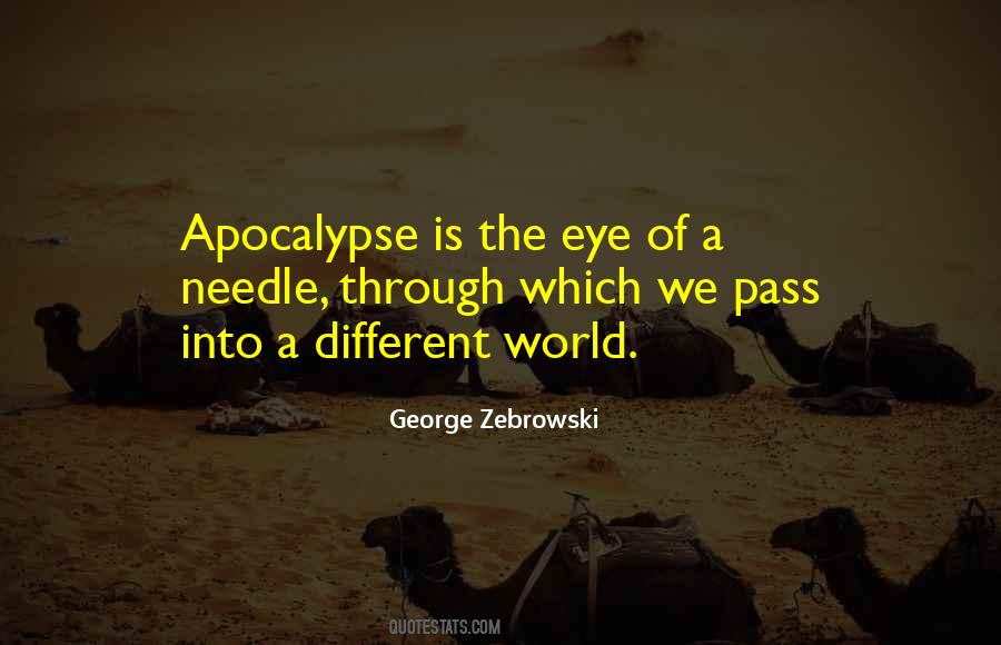 Quotes About Apocalypse #1380857