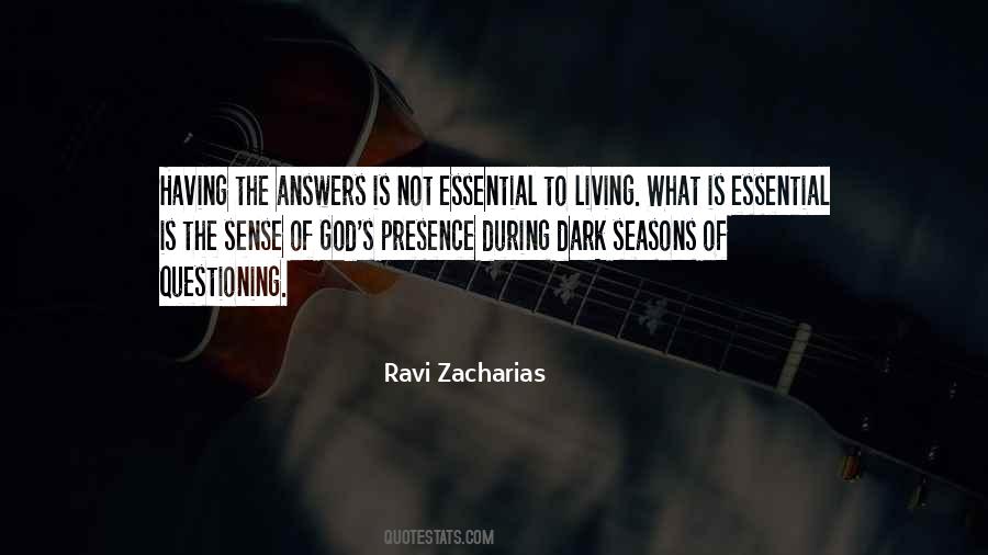 Zacharias's Quotes #1167603