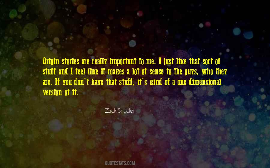 Zack's Quotes #912406