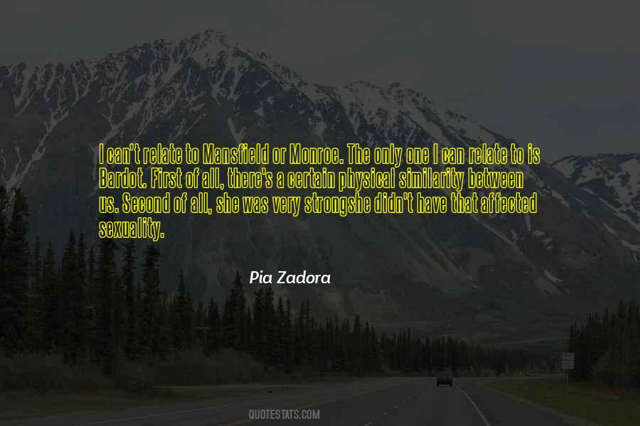 Zadora Quotes #1700382