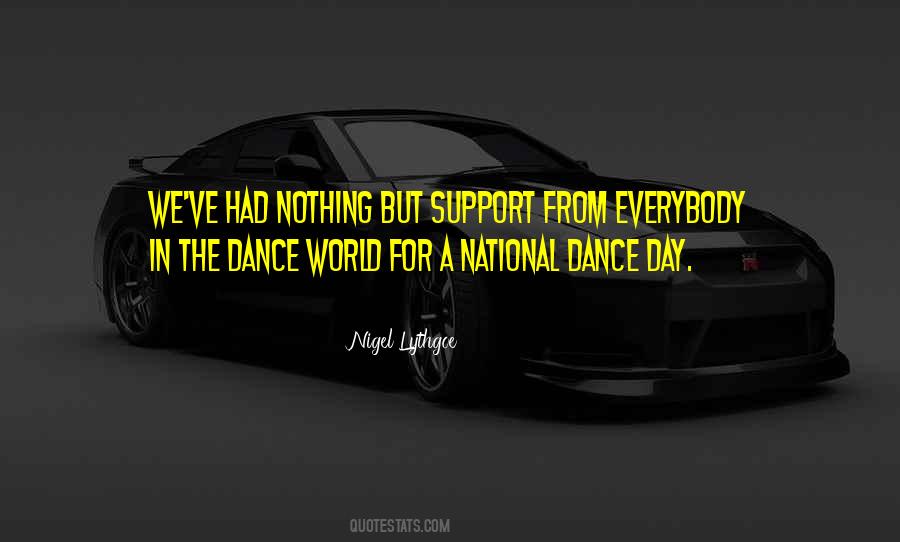 Quotes About National Dance Day #1438689