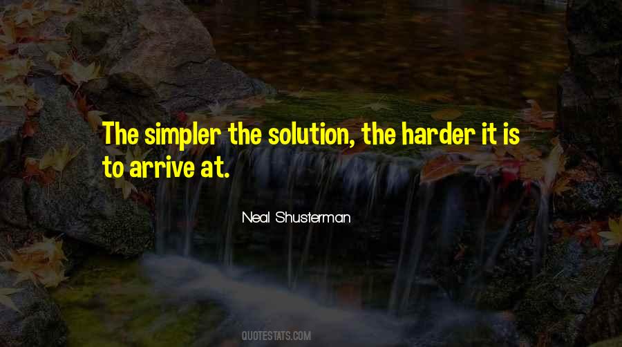 Quotes About Simpler #1307074
