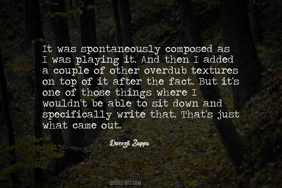 Zappa's Quotes #1331251