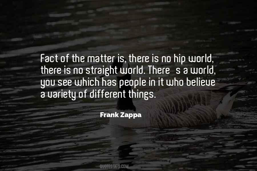 Zappa's Quotes #816639