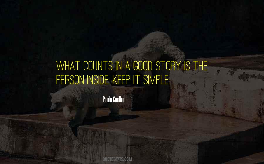 Quotes About What's Inside That Counts #4950