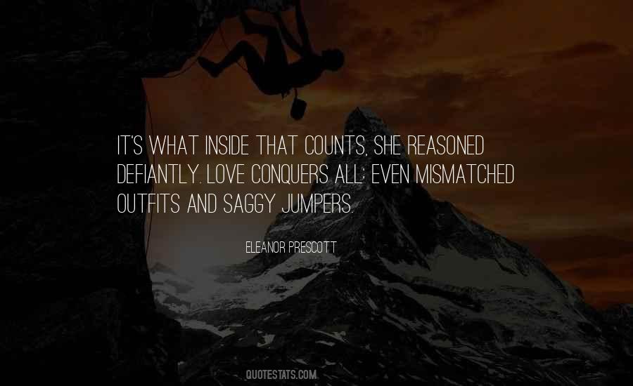 Quotes About What's Inside That Counts #87081