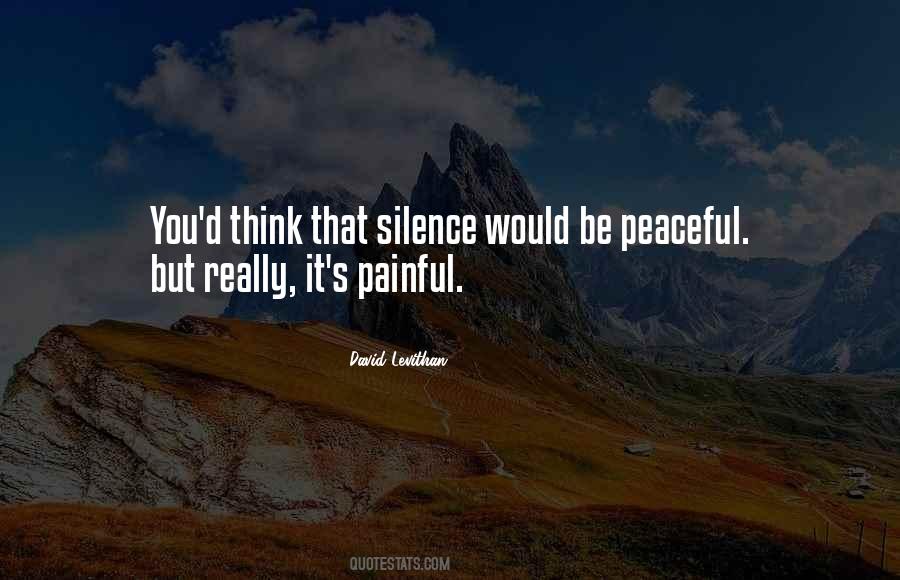 Quotes About Awkward Silence #1581357