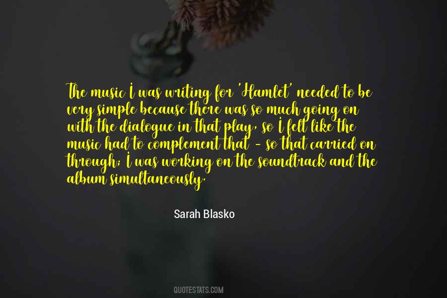 Quotes About Simple Writing #1102913