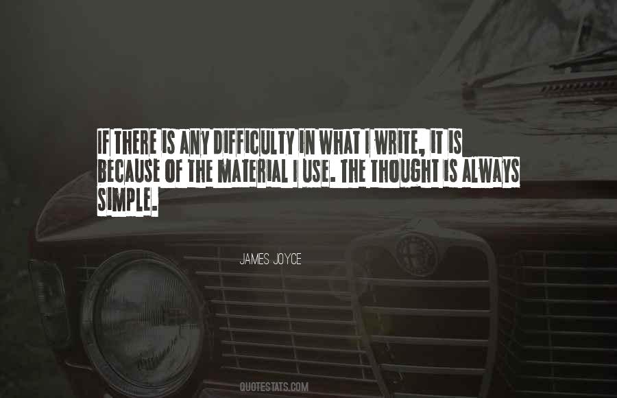 Quotes About Simple Writing #227834 Quotes About Simple Writing #227834
