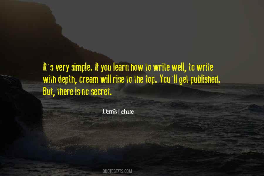 Quotes About Simple Writing #979253