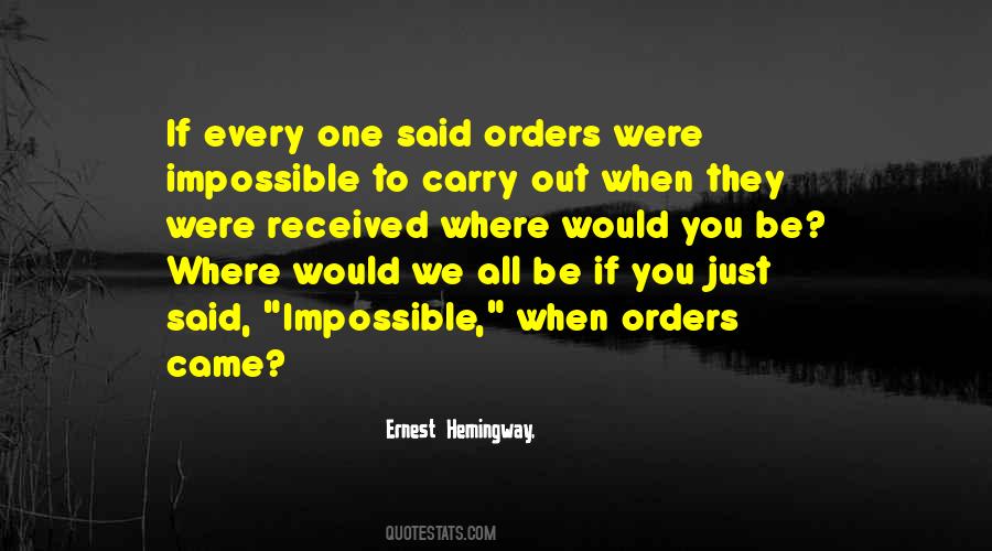 Quotes About Orders #1349656