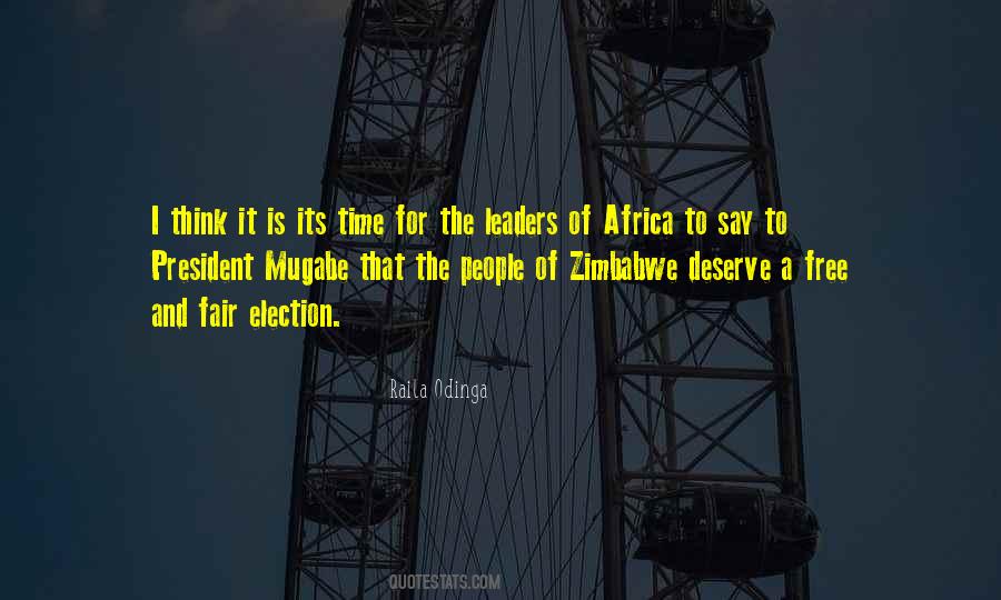 Zimbabwe's Quotes #1129985