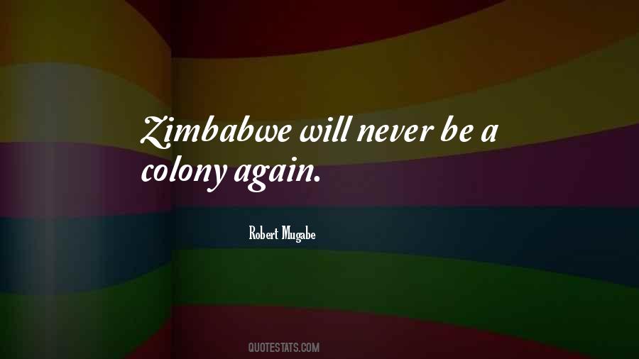 Zimbabwe's Quotes #391676