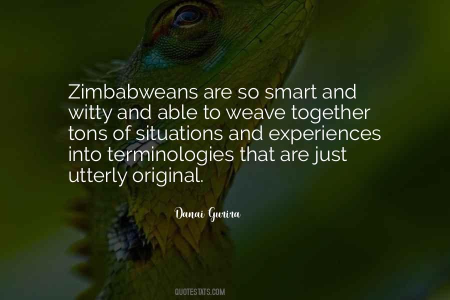 Zimbabweans Quotes #1417260