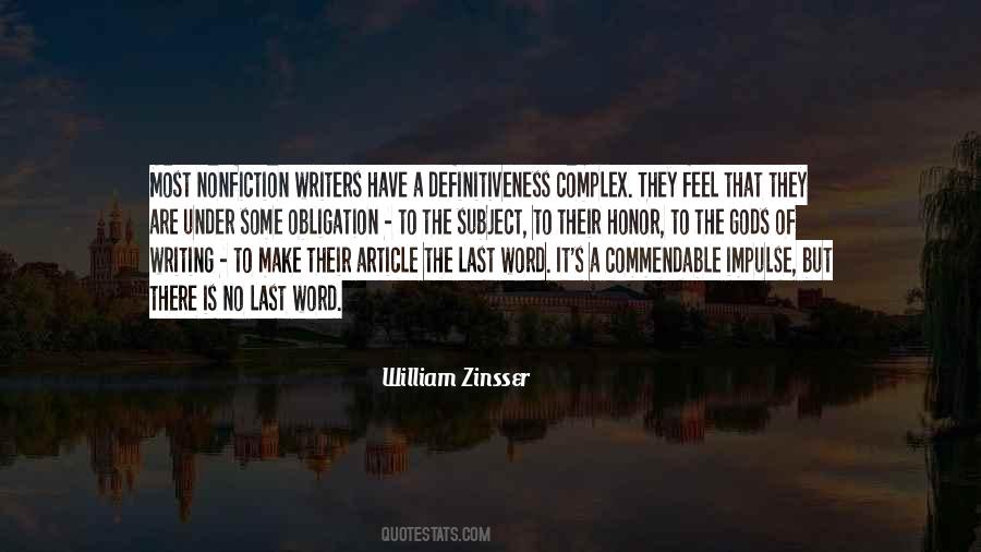 Zinsser's Quotes #1023352
