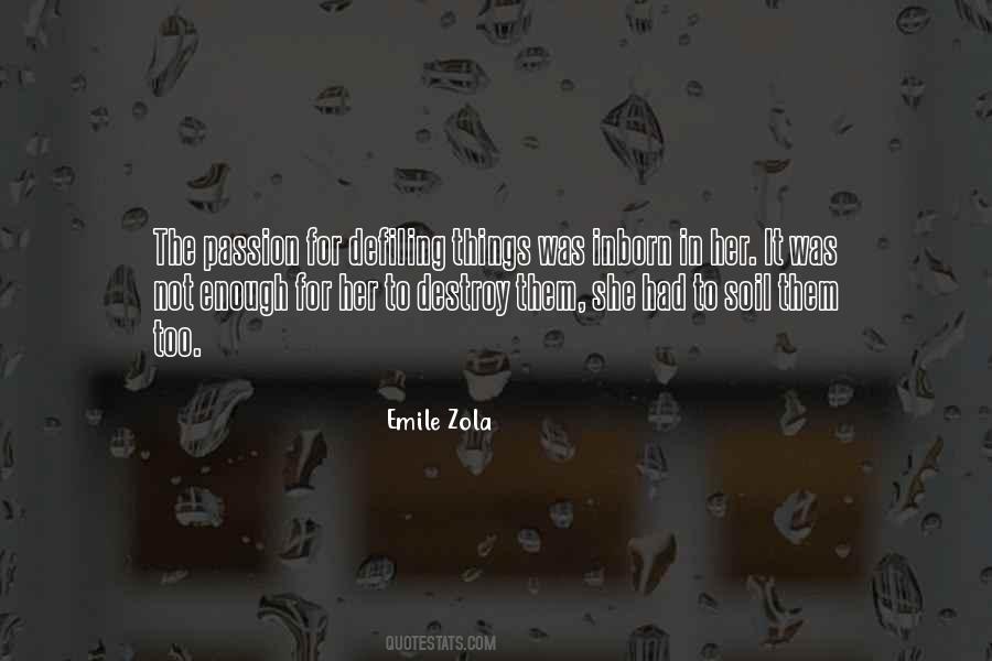 Zola's Quotes #206907