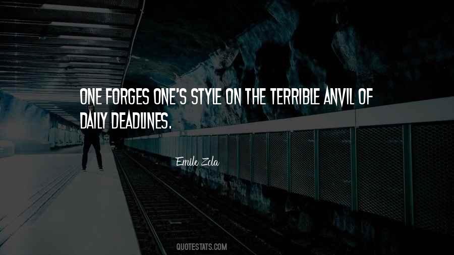 Zola's Quotes #825105