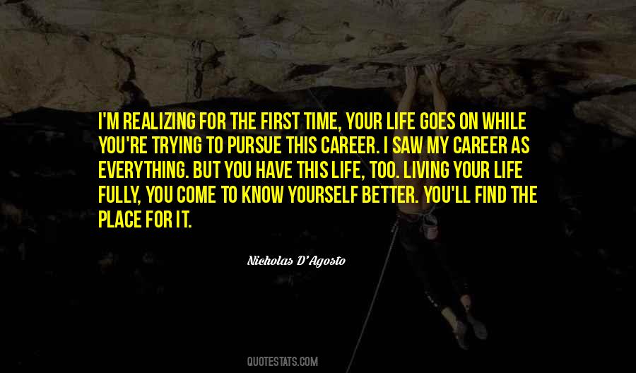 Quotes About Living Your Life #1114596