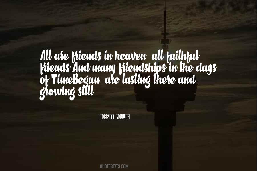 Quotes About Lasting Friendships #238270