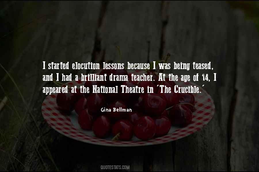 Quotes About Elocution #1515597