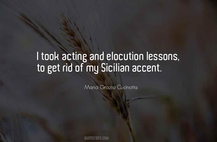 Quotes About Elocution #1814243