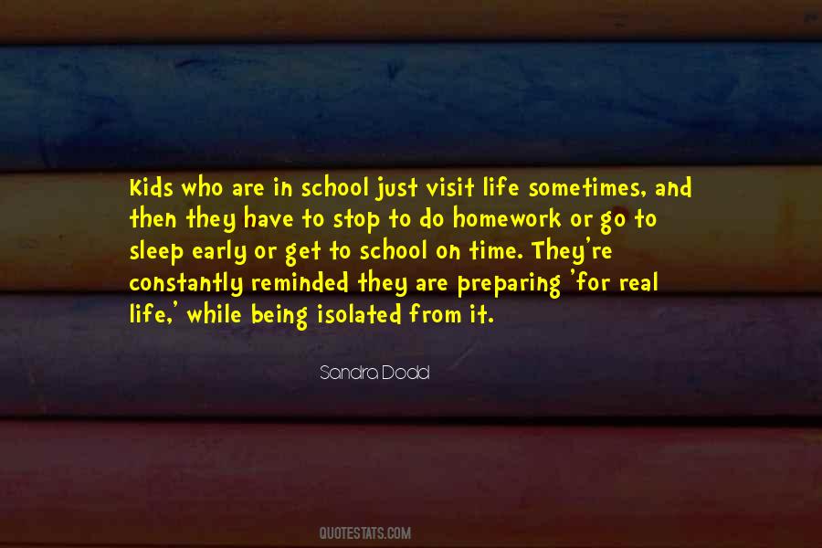 Quotes About School And Sleep #733185