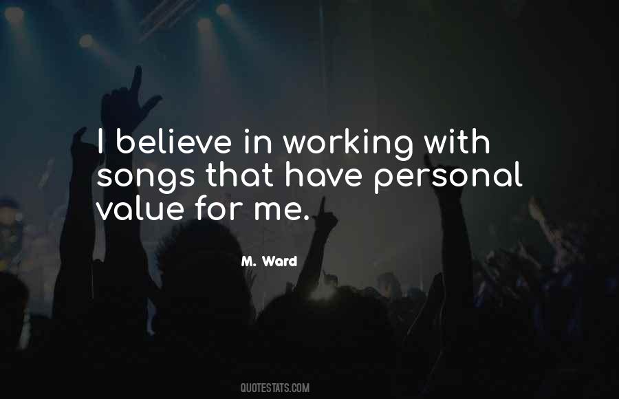 Sayings About Personal Value #484421